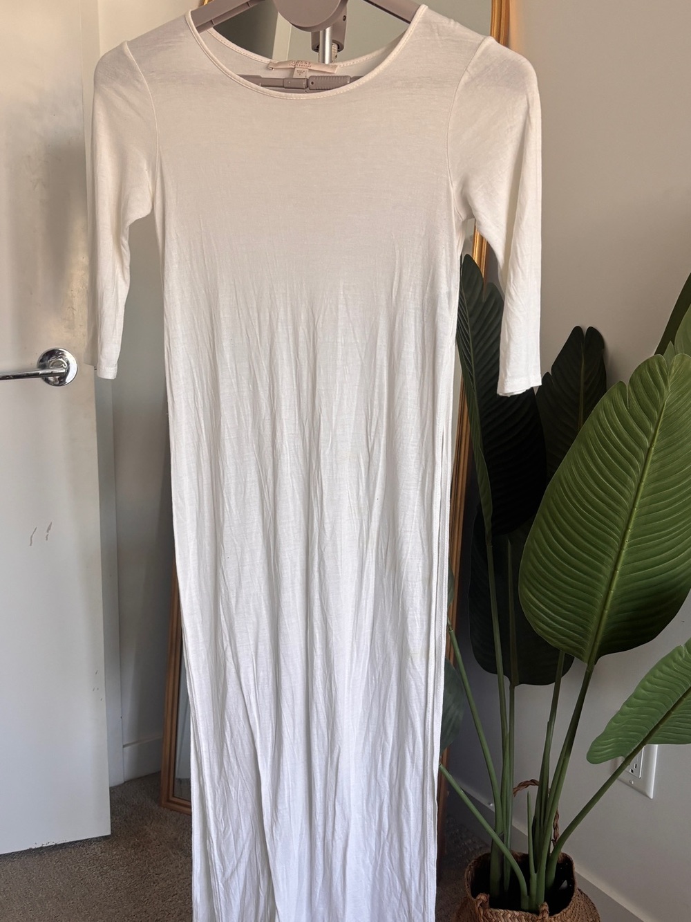 Guess White mid Sleeve long shirt
